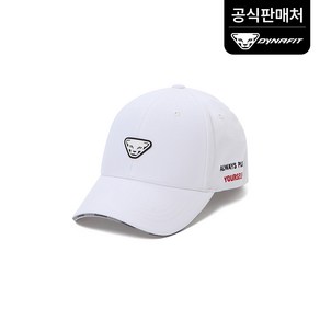 [다이나핏 공식] 정가:63 000 공용 엣지핏 짐 트레인 볼캡 YUF23C09W2, White, 1개