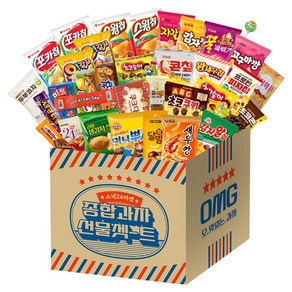 스낵24 단체 선물 인기스낵 폭탄종합과자세트, 과자 33p, 1세트