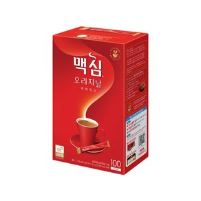 맥심 오리지날 믹스 커피(100T), 1개, 100개입