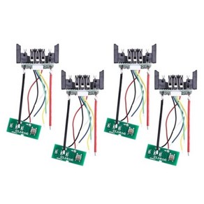 디월트용 리튬 이온 배터리 PCB 충전 보호 회로 기판 DCB200 18V 20V DCB201 DCB203 DCB204 4 개