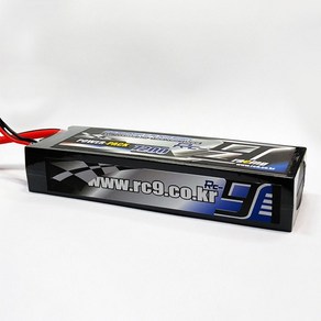 알씨구 RC9 7.4V 7200mAh 75-150C 리튬폴리머 드론 배터리, XT90, 1개