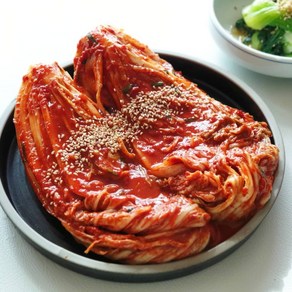 전주진김치 배추 포기 김장김치 1kg 국산 전라도 김치 매운맛(일반고추+청량고추), 1개