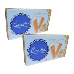 가보뜨 가보떼 Gavottes 크레페 덴텔 로탄티크 125g x 2팩, 2개