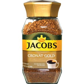 Jacobs Cronat Gold Instant Coffee 100 Gram / 3.52 Ounce (Pa Jacobs Cronat 골드 인스턴트 커피 100그램/3.52온스(1팩