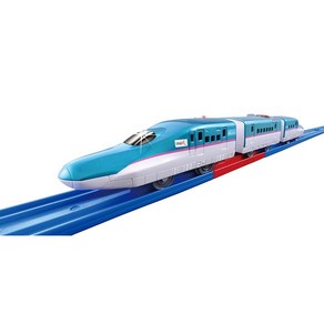 S-16 PLARAIL TAKARA TOMY 다카라 토미 「프라레일 레일로 속도 체인지 E5계 신칸센 하야부사」 전철 열차 장난감 3세, 1개