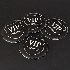 디씨몰 프리미엄 부착형 우레탄 휠캡 VIP 60mm 4개1세트, 4개