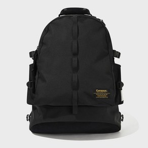 COVERNAT (정품) 커버낫 어센틱 로고 백팩 27L 블랙 AUTHENTIC LOGO BACKPACK