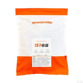 씨몬스터 국내산 대구살 1kg 고단백질생선 닭가슴살대체, 5개, 200g