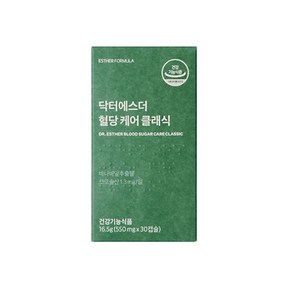 에스더 포뮬러 혈당 케어 바나바잎 추출물 바나나잎 여예스터 여에스터 여예스더 1개월분, 30정, 1개