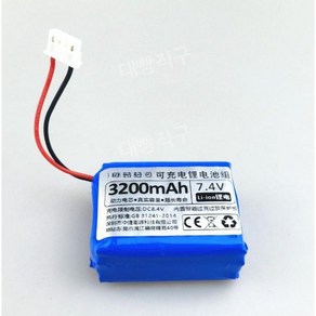 아이로봇 브라바 호환 배터리 3200mAh 대용량 320 Mint 4200/4205, 브라바 320 2선형 (전선갯수 꼭 확인), 1개