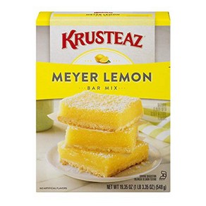 Kusteaz Meye Lemon Ba Mix 크러스티즈 레몬 바 믹스 19.35oz(548g) 6팩, 6개, 548g