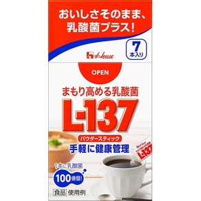 서플리먼트 まもり高める乳酸菌L-137(エル-137) 하우스 웰니스 푸즈 마모리 높이는 유산균 L-137 파우더, One Size, One Colo, 1개