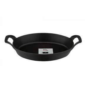 [텐바이텐] [스타우브] 타원형 스태커블 디쉬 28cm 블랙 ST302923, 기본