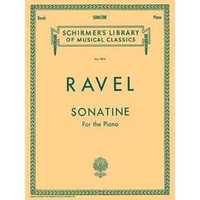 Ravel - Sonatine 라벨 - 소나티네 피아노 악보집 Schime 셔머