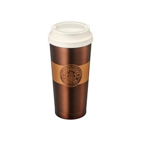 스타벅스 SS 헤리티지 엘마 텀블러 473ml, 1개, 브라운