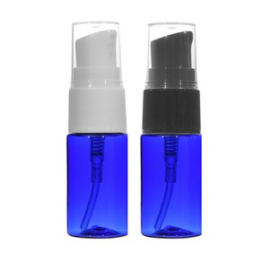 [허브스프레이] 에센스 펌프용기 10ml~40ml, 1개, 10ml 청색용기 검정캡