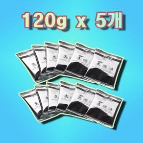 [더핫] 등산 낚시 재난대비 비상용 야외용 대용량발열제 120g x 5EA, 5개