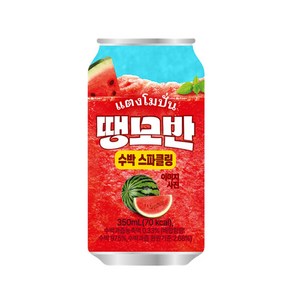 수박 스파클링, 6개, 350ml