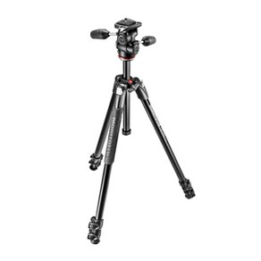 맨프로토 Manfrotto 290 Xtra 3-way head 삼각대 키트 MK290XTA3-3W