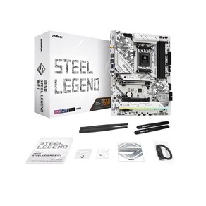 ASRock B650 Steel Legend WiFi AMD Ryzen 7000 CPU(Soket AM5) B650 DDR5 ATX 마더보드 시리즈