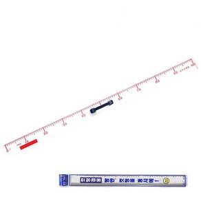 송화산업 1M직자(SH-K504) + 겸용컷팅자 50cm(CR-50)