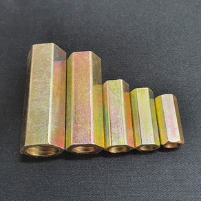 M8 육각연결너트 8mm/미리볼트 M8x30 연결너트, 30mm, 1개