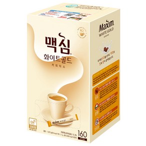 맥심 화이트 골드 커피믹스, 11.7g, 160개입, 1개