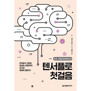 텐서플로 첫걸음:회귀분석 군집화 합성곱 신경망까지 딥 러닝 제대로 입문하기, 한빛미디어