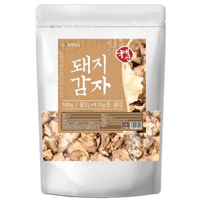 건강중심 국산 말린 돼지감자 500g 건조, 1개