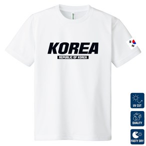 코리아 기능성 대한민국 티셔츠 VER1 SEOUL KOREA 로카 코리아 반팔 쿨링