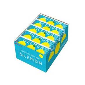 롯데 [PACK] &LEMON 후르츠 껌 15개입, 26g, 1세트