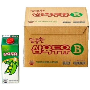 삼육 삼육두유 달콤한 B, 950ml, 12개