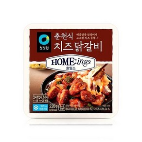 청정원 호밍스 춘천식 치즈닭갈비, 2개, 220g