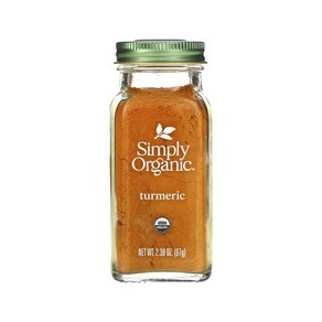 Simply Oganic 심플리오가닉 강황 가루, 67g, 1개