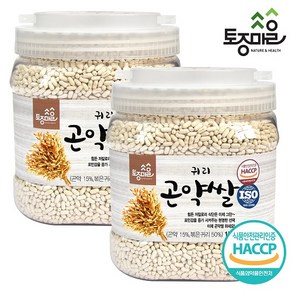 [토종마을] HACCP인증 귀리 곤약쌀 1kg, 2개