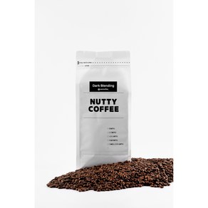 NUTTY COFFEE 원두커피 1kg 다크 블렌딩 원두커피 홀빈(분쇄안함), 1개