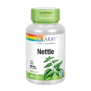 Solaay Nettle Leaf 솔라레이 쐐기풀 450mg 베지캡슐 180정, 1개