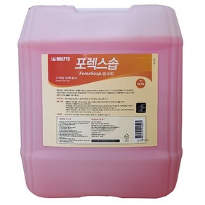 포렉스 솝 18.75L 화장실 주방 휴게소 손세정제 물 액체 비누 손세척제 디스펜서 리필, 1개