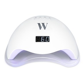 위드샨 프로 UV / LED 전문가용 젤네일 램프 48W, 1개, 화이트
