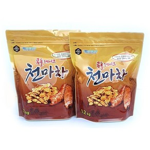 동일에프엔씨 콘플레이크 천마차 1.2kg 천마가루 콘플레이크천마차 천마분말, 2개, 1개입