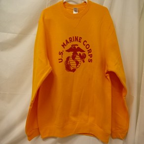 빈티지레트로 USMC 스웻셔츠 소피 SOFFE SWEATSHIRT 미해병대 티셔츠 맨투맨 1960s Style Reto Sleeve Gold colo