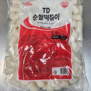 한입순쌀떡볶이 토담 냉장 1.5kg, 1개