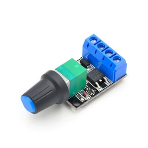 털보몰 PWM DC 모터 속도 컨트롤러 5V-16V 10A 속도제어 스위치