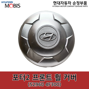 포터2 프론트(앞) 휠 커버 / 529604F300 / 52960 4F300 / 순정휠캡 / 순정휠커버