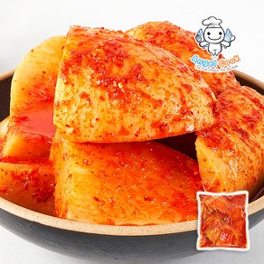 [엔젤쿡] 깔끔한 남도의참맛 별미가 여수 고들빼기 돌산 갓김치 파김치 깍두기 알타리 총각김치 석박지 대파 갓물김치 동치미 깍치미 갓치미 대파피클, 1kg, 1개