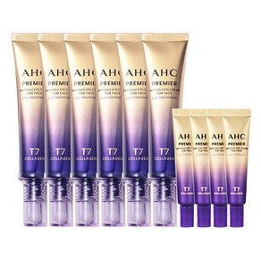 2025 최신상 AHC 프리미어 앰플 아이크림 라인 타이트닝 40ml 6개 + 12ml 4개, 1개