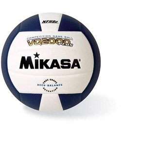 Mikasa VQ2000 마이크로 셀 배구공 (블랙) 274276, Navy, 1개