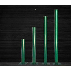 철조망 지지대 지주 울타리 파이프 펜스 철기둥 농장 과수원 정원 휀스 가시, 3.1.2m샤시형(1.2m네트용)1.0mm두께, 1개