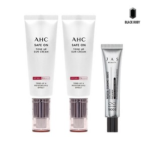 AHC 세이프온 톤업 선크림 50ml x2 + 쟈스 토닝샷 기미크림 15ml, 1개