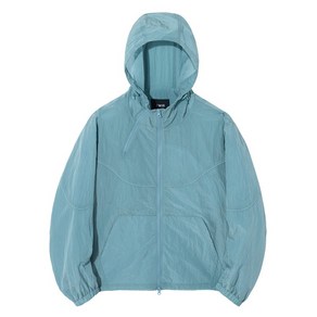 스위브 유니 3 WAY METAL PIPING ZIPER HOOD JUMPER LIGHT BLUE